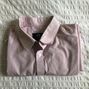 H&M Pink Collared Shirt